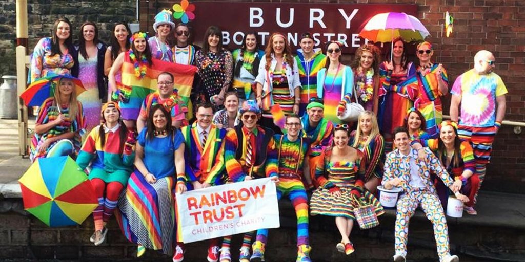 RainbowTrustCC's tweet image. A HUGE thanks to @Xrays10X for your creative, colourful fundraising- hosting a #RainbowDay and raising £150 for us!