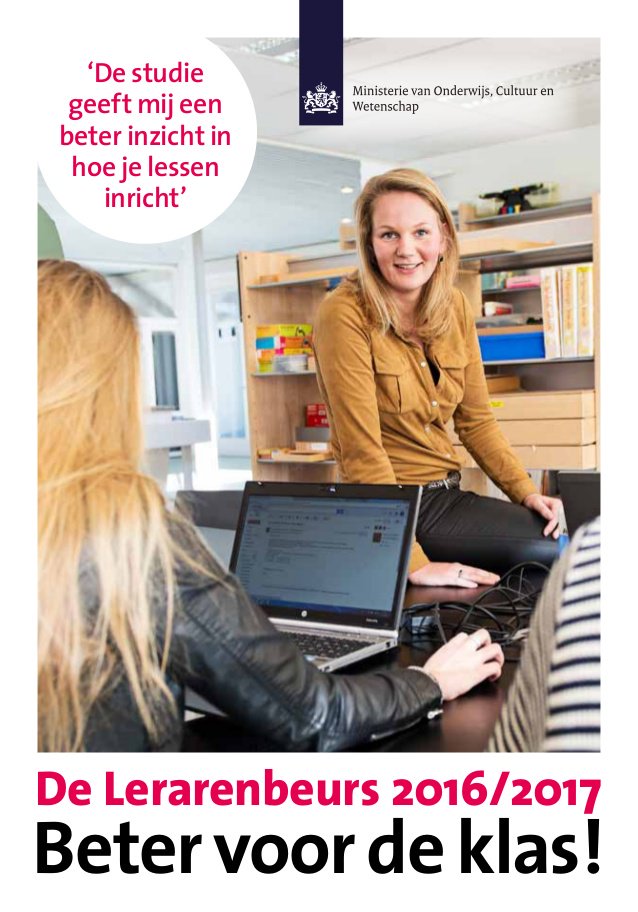 OU_Nederland's tweet photo. In Minizine De #Lerarenbeurs 2016 https://t.co/VCmUkOiIll met o.a. een interview met Mellina Huiskamp, alumnus 2013 https://t.co/bwI7VdTLny
