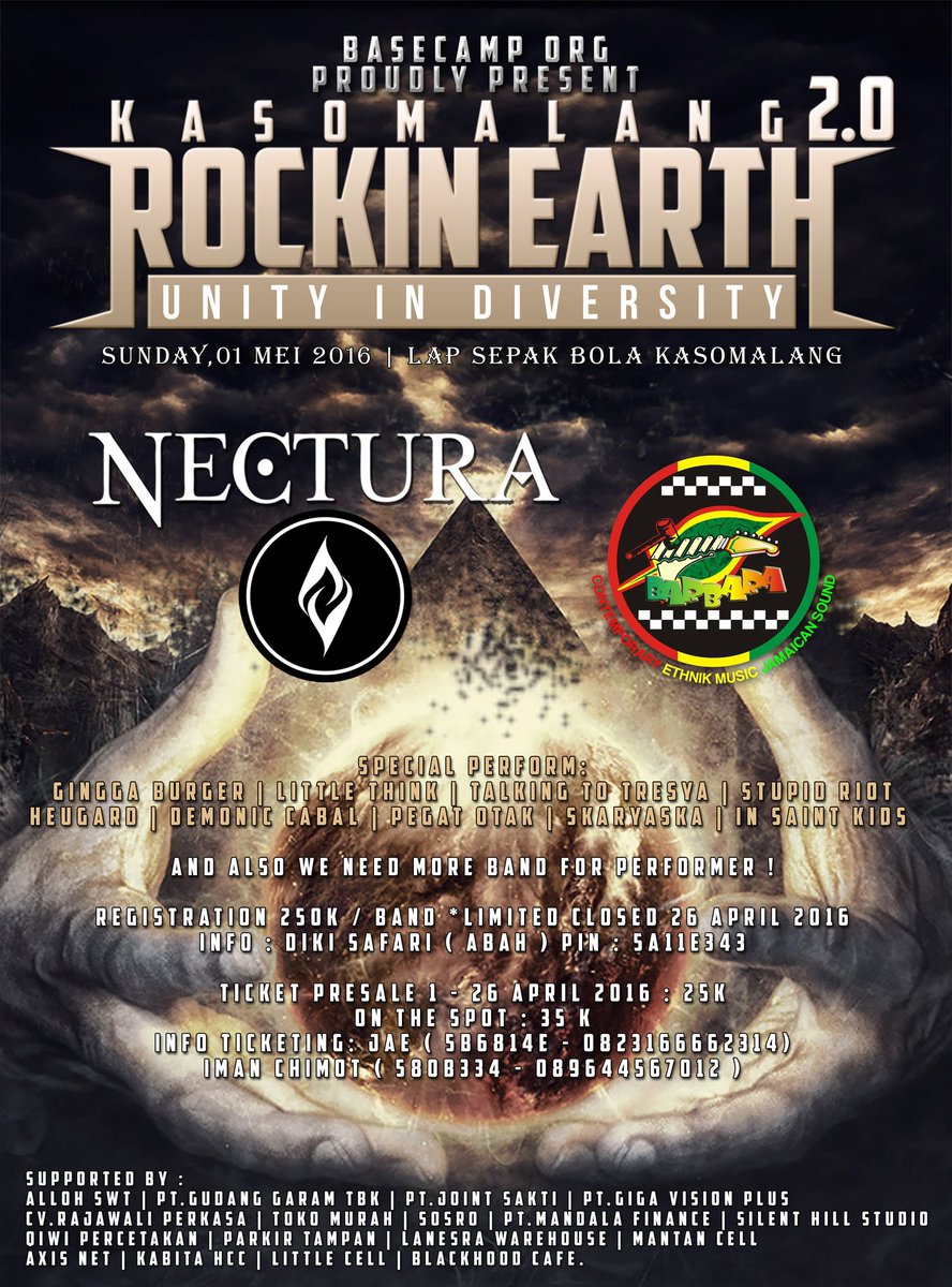 Be ready, cause We will rock your F**kin earth ! @KicauSubang . Nyungkeun RT na min :)