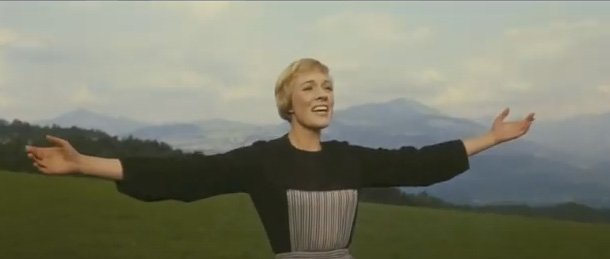 #DYK Julie Andrews was knocked down 9 times during the filming of #SoundOfMusic's opening #? ow.ly/10A8KE