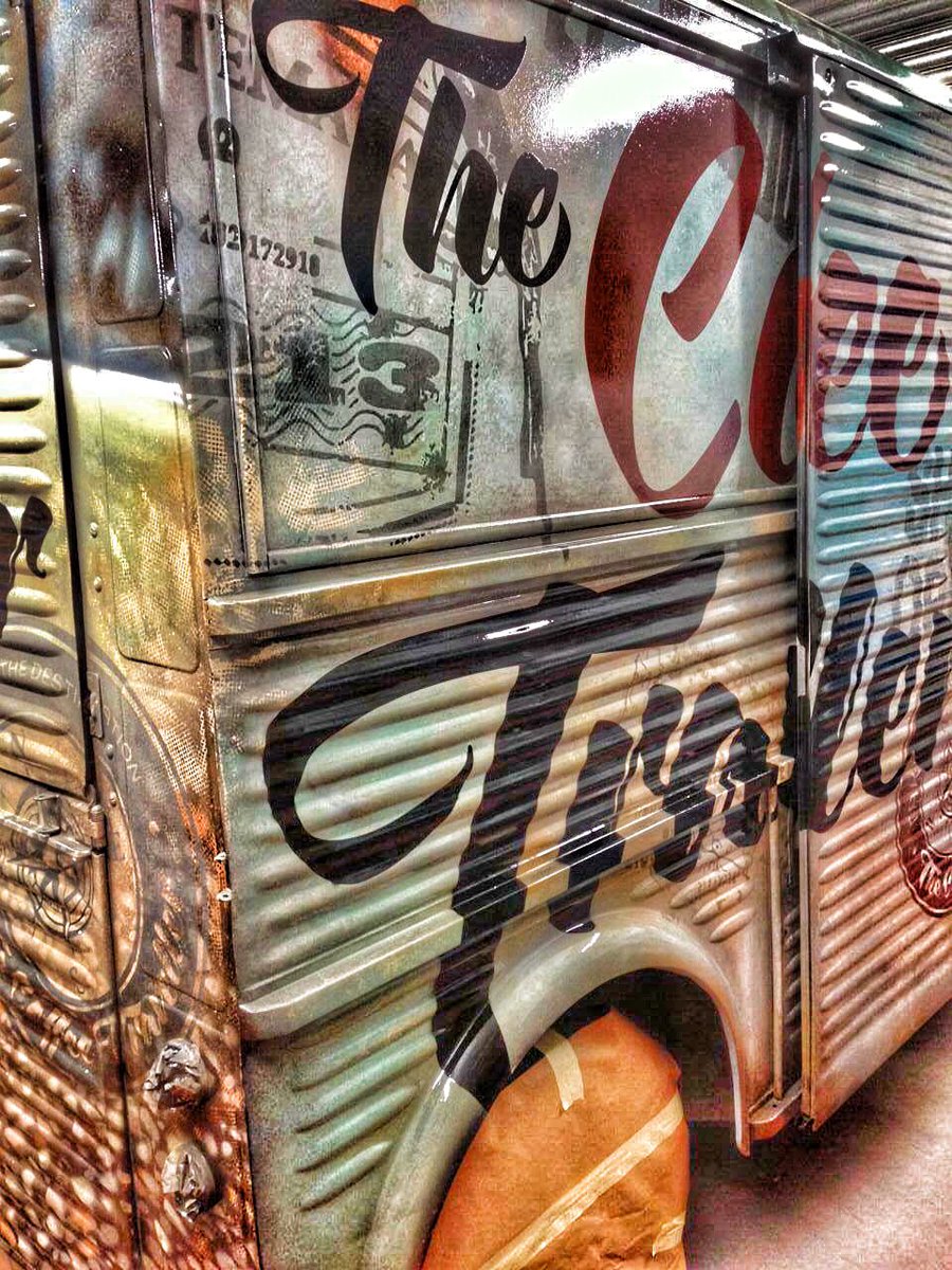 TheCoffeeTrav's tweet photo. Proud,one of our lads,doing some van #graffiti for @DosaDeli excited to see what's done! This Picture, Autumn 2013 https://t.co/KaXjmmxw5a