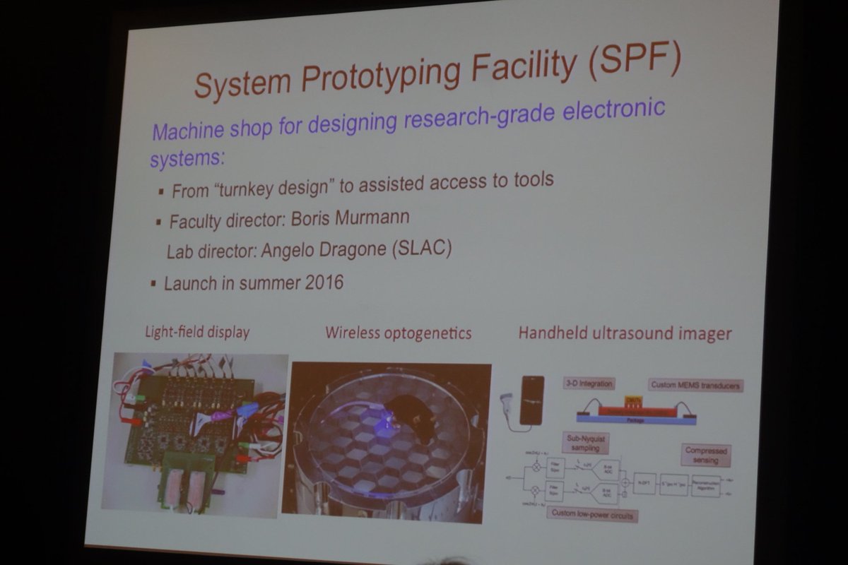 seemohan's tweet photo. At @Stanford #ComputerForum Plenary Session @AbbasElGamal Head @stanford_ee Status Report https://t.co/KQwxUzkE2P