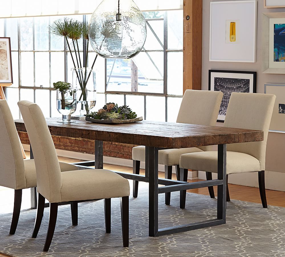 potterybarn's tweet photo. Save up to 30% on a new dining table, chairs &amp; stools during our Dining Event (select items) https://t.co/PI98ntQTkK https://t.co/rkRDekykDM