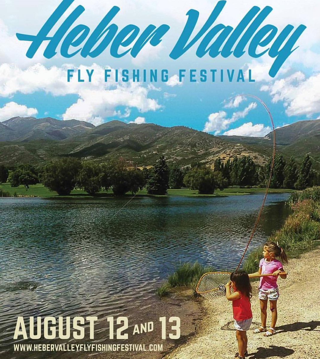 NUAnglers's tweet photo. #heberValleyFlyFishingFestival #provoRiver #northernUtahAnglers #flyFishUtah #fishUtah #utahFlyFishing https://t.co/S3E3ElAVxp