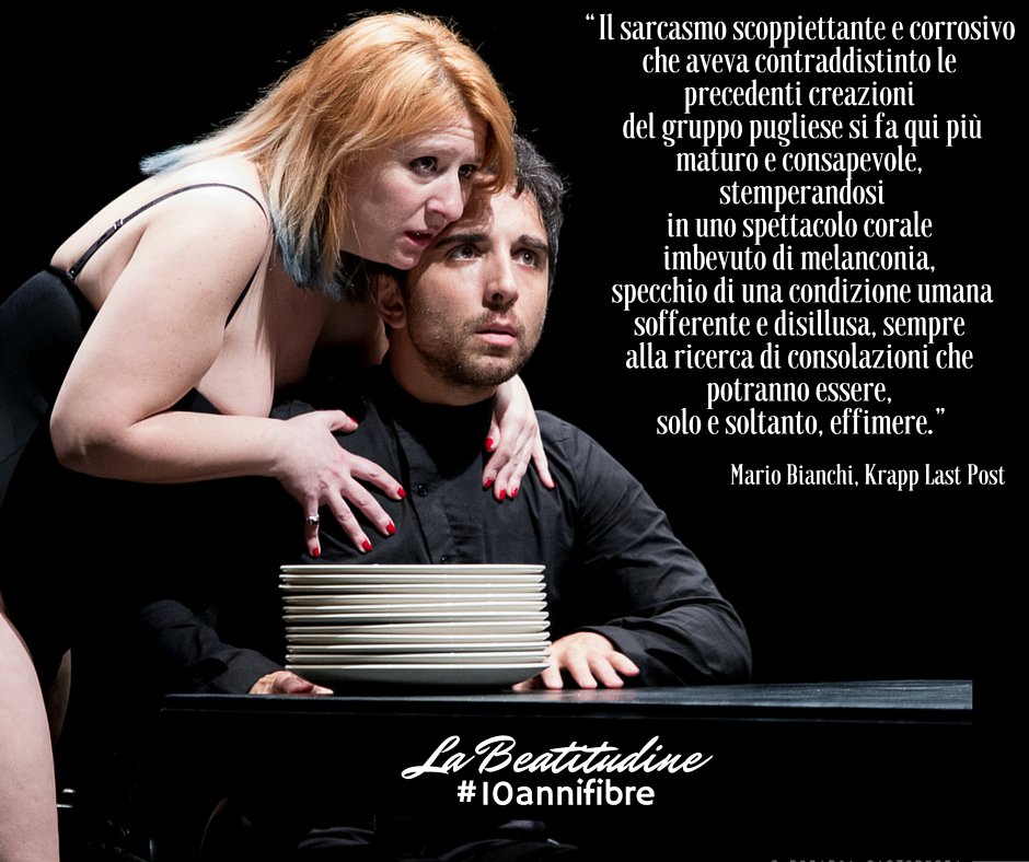 #labeatitudine Sabato 16 aprile c/o <a href="/VentidioBasso/">TeatroVentidioBasso</a> di Ascoli Piceno #10annifibre festeggia nelle Marche