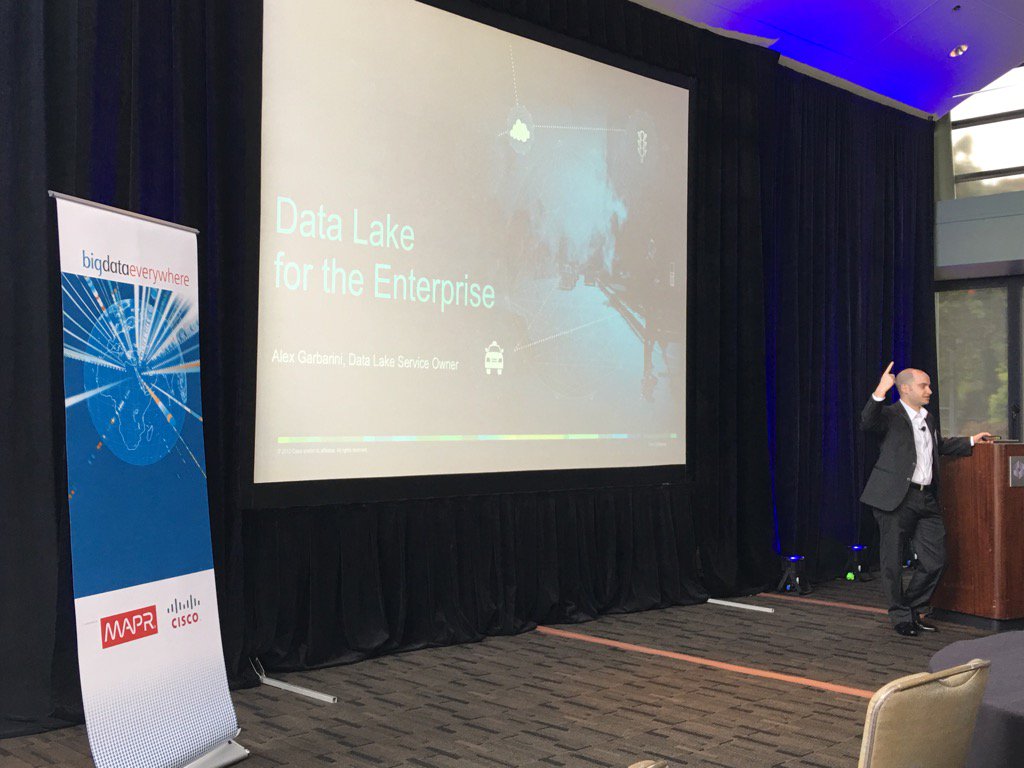 RaymondxFu's tweet image. Alex Garbarini from @cisco talking about data lake for the enterprise #bigdataeverywhere #bigdata