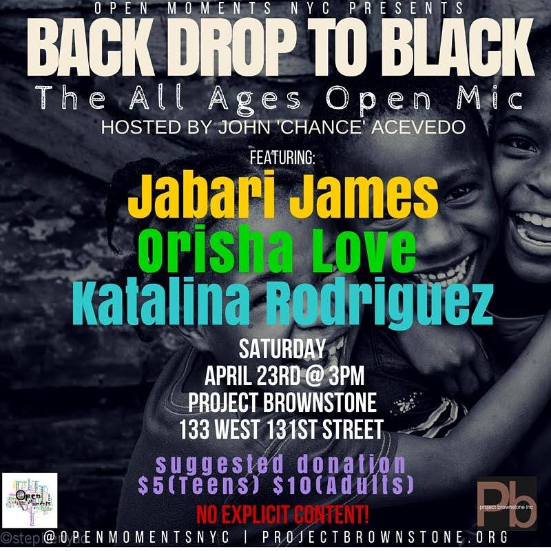 thebrownstoners's tweet photo. Time for a little #poetry at #ProjectBrownstone! All for a good cause! #OpenMic #talent https://t.co/Dn119ZqKlY