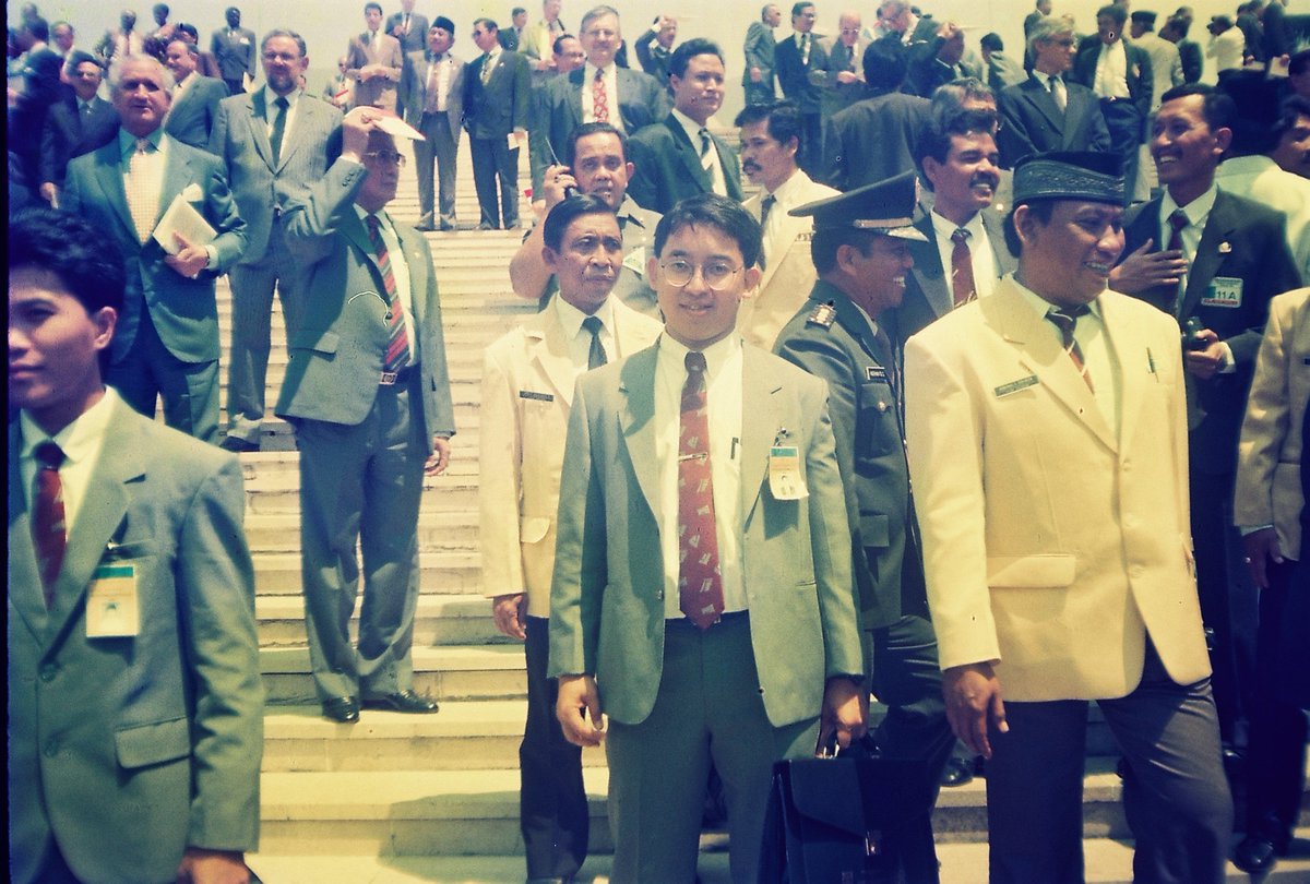 Fadli Zon Sudah Duduk di Kursi Empuk MPR Saat Demo Mahasiswa '98