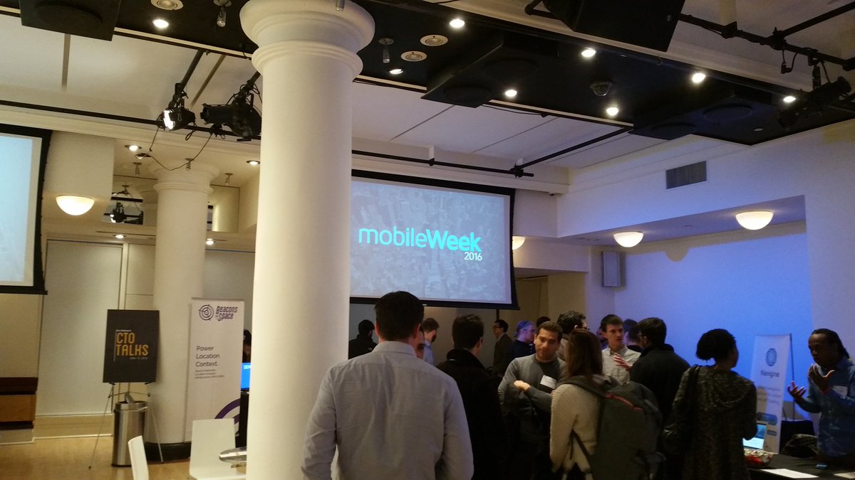 ahmetreisli's tweet photo. Here we are ready for the featured talk: bridging the mobile divide #mobileweek16 @cswolf @CCNYBIC https://t.co/fnklACp8Ee