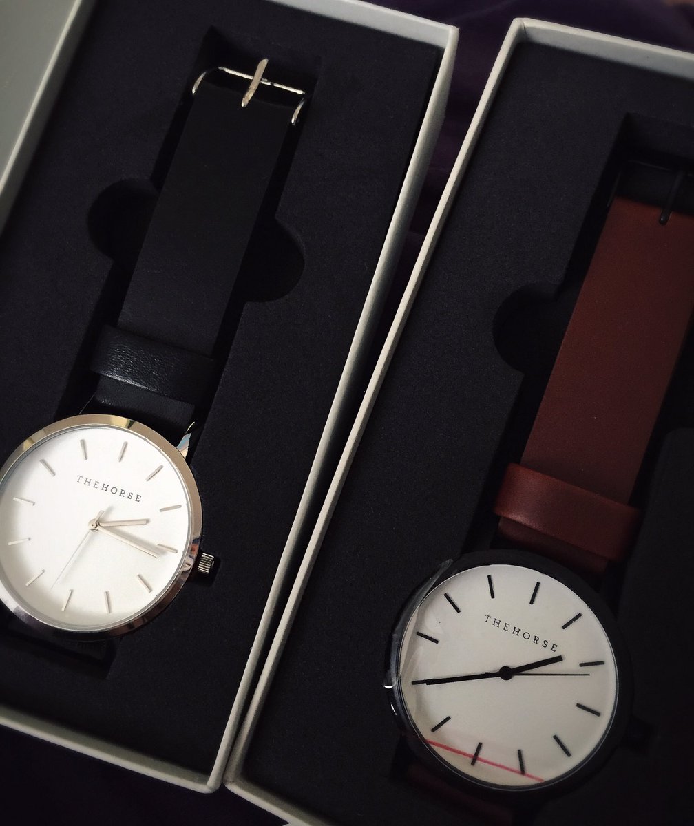 CyndiYW's tweet photo. Thank you Amy &amp; Scott for crafting such polished and timeless pieces for my collection #timetellers #thehorse #happy https://t.co/QnLDDaJ5mK