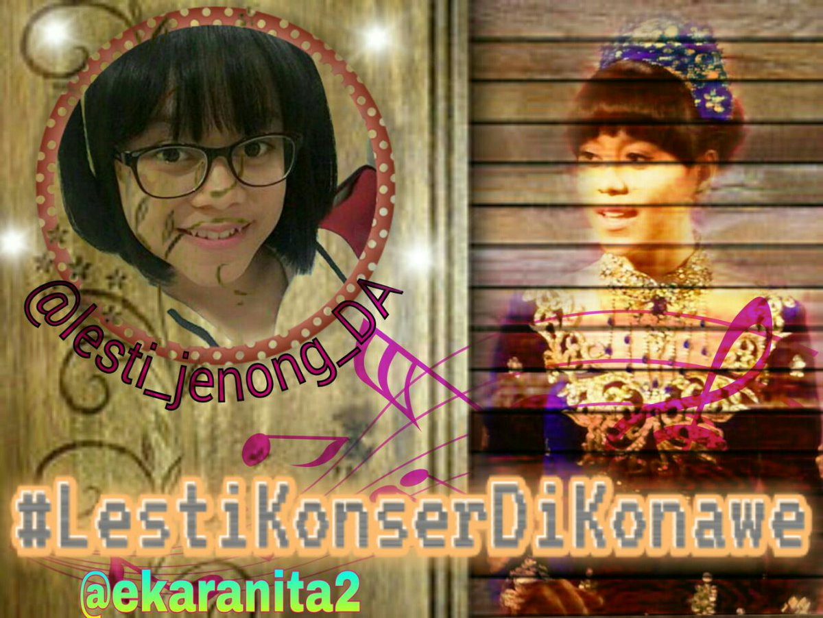Nih d upload kk baonk <a href="/AyiiLeslov/">ayii_leslov</a> 
#LestiKonserDiKonawe