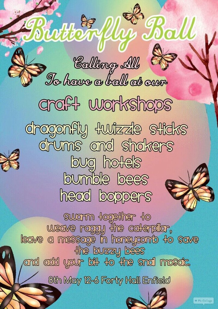 Calling one and all to the Butterfly Ball! 
Almost time for the magic

For tickets visit
fortyhallestate.co.uk/whats-on/event…