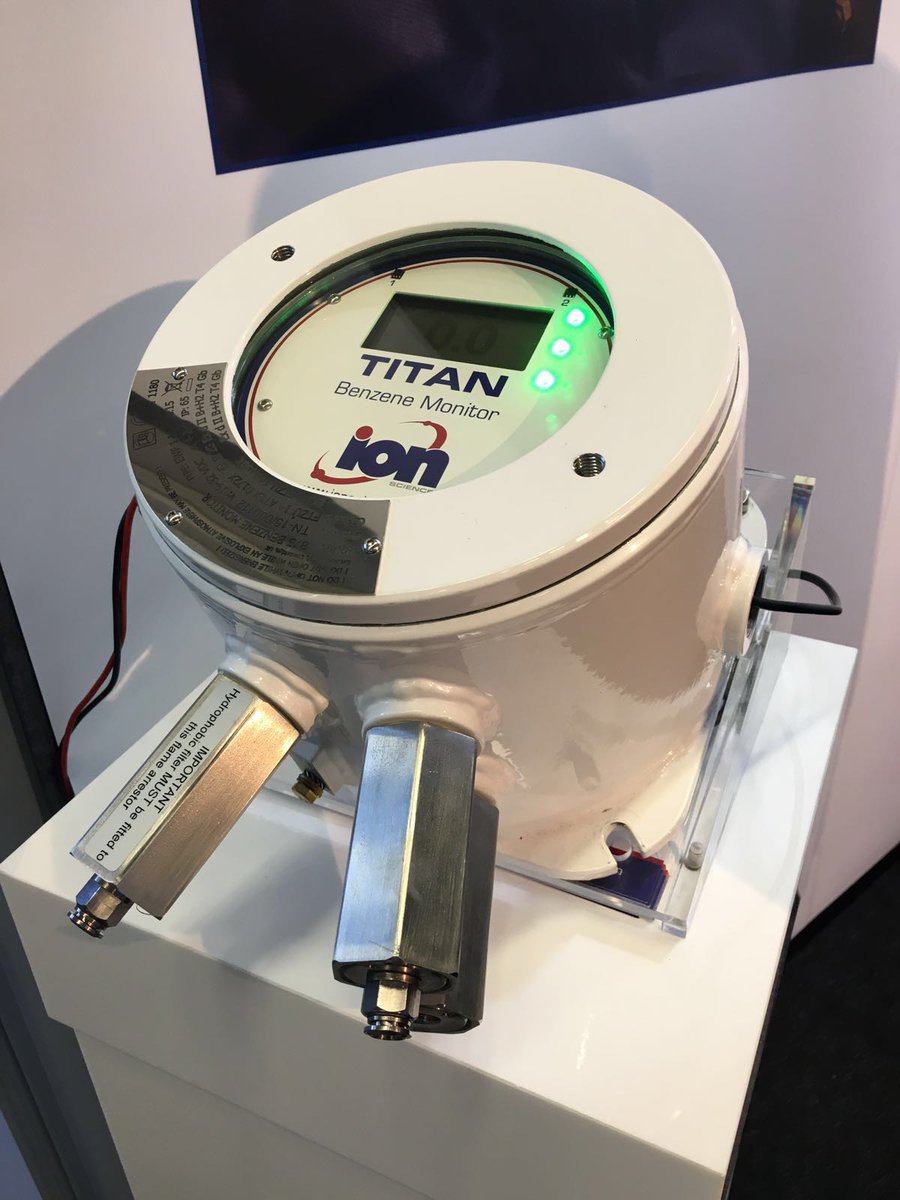 ionscience's tweet photo. Our revolutionary new FALCO VOC monitors alongside TITAN #benzenemonitor at #SPEInternational, stand 612! https://t.co/q3DfXHjsMv