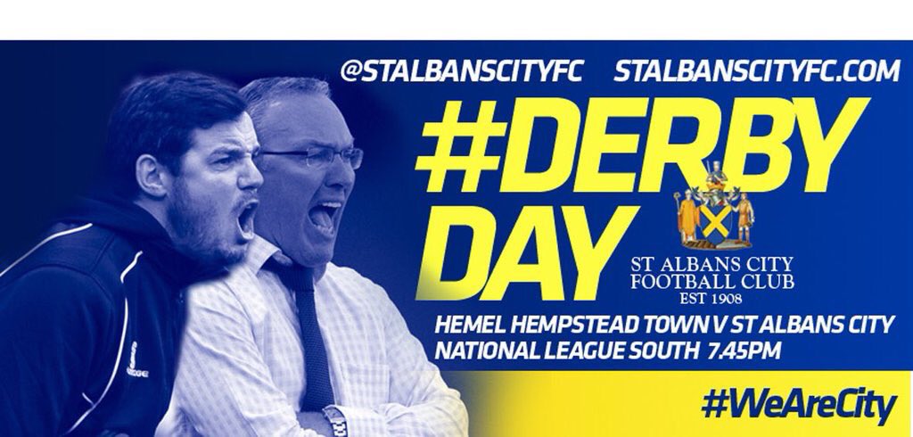 stalbanscityfc's tweet image. RT if you're heading to Hemel tonight! #sacfc #12thMan