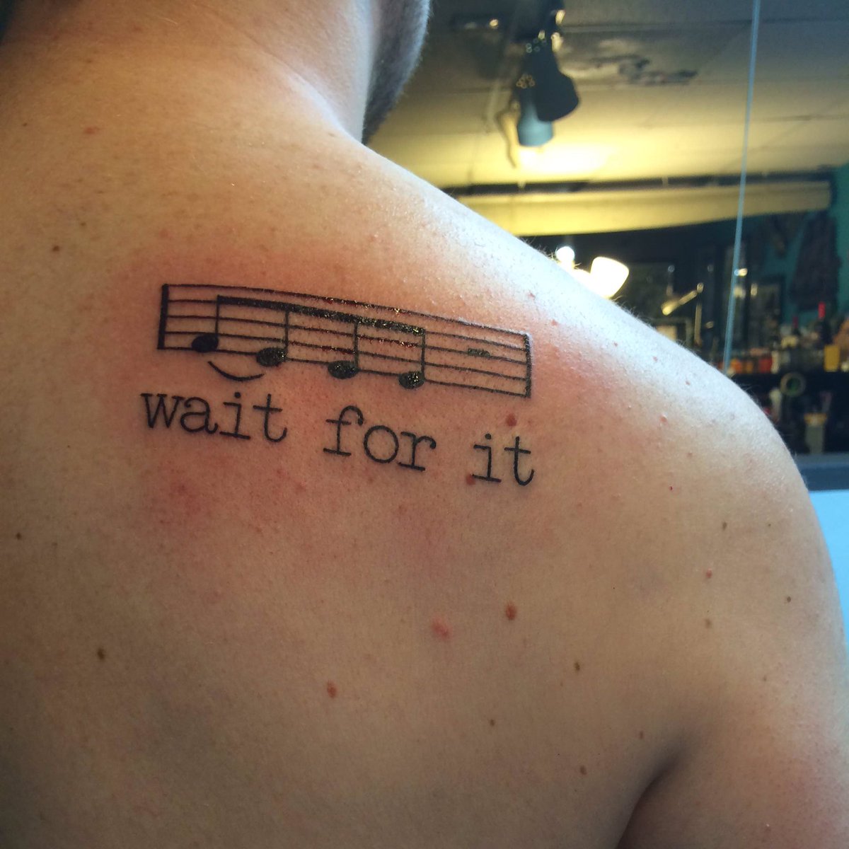 Show us your #Hamiltats! Here's @kylebnett's tattoo we mentioned in this week's episode instagram.com/p/BEGeXEKgWCr/