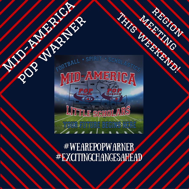 MdAmerPopWarner's tweet photo. #MidAmericaPopWarner can't wait 2 see u this wkend #ExcitingChangesAhead #WeArePopWarner #UnlimitedDiv #FlagFootball https://t.co/FjxFjoZ0i9