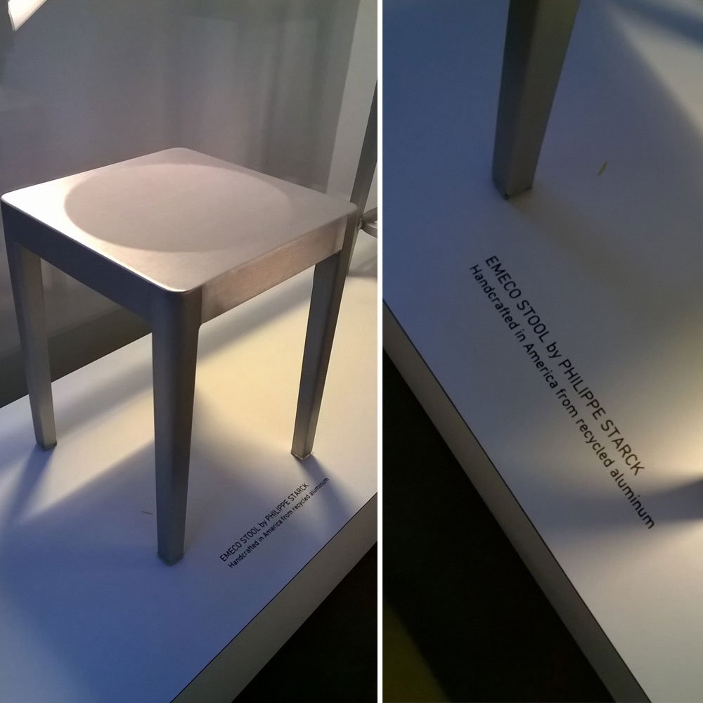 cphartbathrooms's tweet image. The sleek Emeco stool by Philippe Starck is on display at @iSaloniofficial. #salone2016 #SaloneDelMobile #milan
