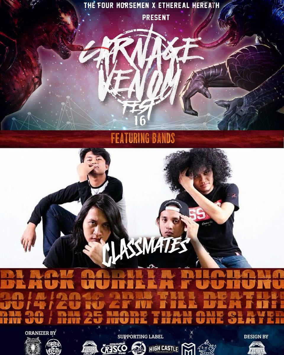 CarnageVenom Fest <a href="/ClassmatesBand/">ClassmatesBand</a>