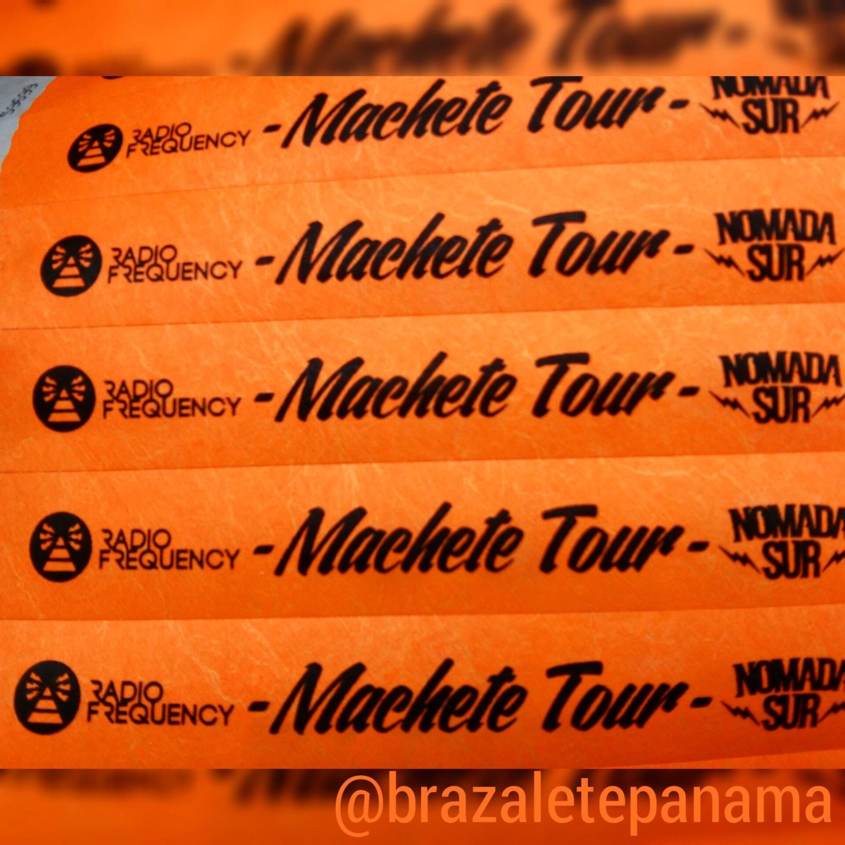 Cintillosidenti's tweet photo. #cintillos #tyvek #radiofrequency #machetetour #nomadasur #muchasgracias #panama #instapanama #repostpanama #radio https://t.co/k5cUjQM907
