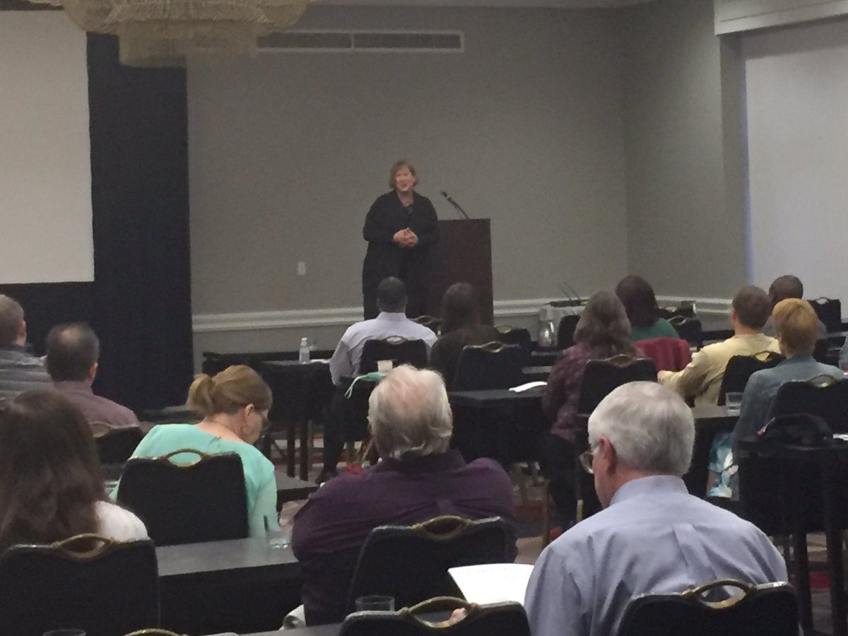 Happy to have Marsha Guenzler-Stevens from <a href="/thestampumd/">STAMP</a> speaking at our general session this morning!