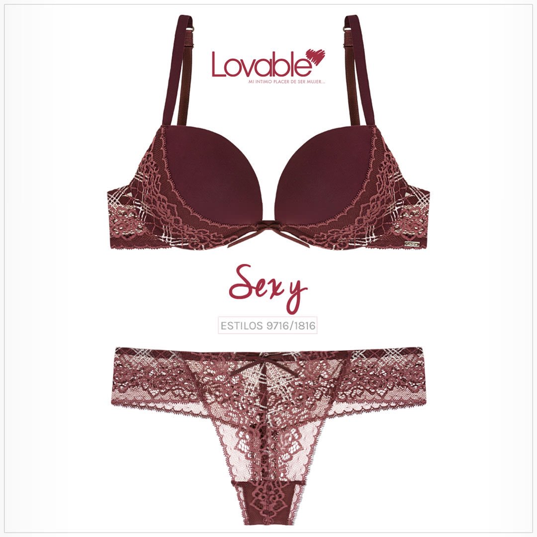 Ropa lovable interior de dama hotsell