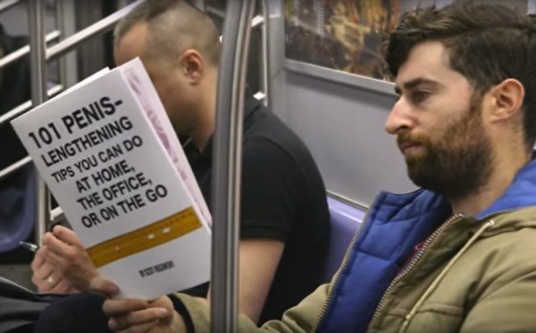 CollegeENVY's tweet photo. Comedian Completely F*cks With People On The #Subway By Reading The ... - https://t.co/mvEfW41Gk6 - #Funny https://t.co/4cgYHbX89l