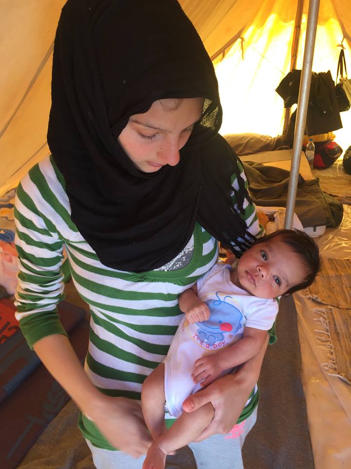 MSF_Sea's tweet photo. Another baby caught in the chaos of Europe's policy mess- Ahmad is 6 weeks old &amp; knows nothing but squalid camps! https://t.co/zRhhrocSHk