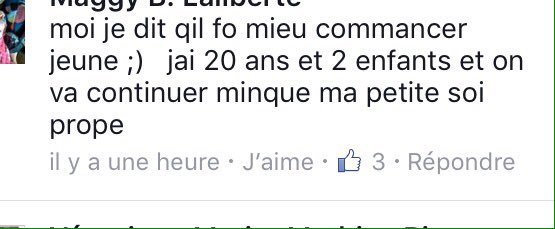 Jadozaurus's tweet photo. Vu sur un groupe Facebook de jeunes mères. #minque #MINQUE https://t.co/wZdvjjwZLa