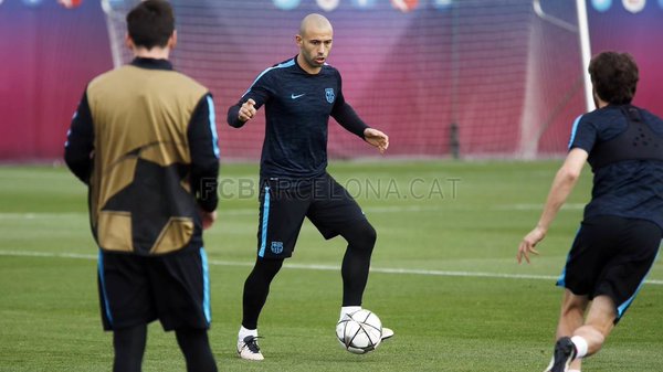 FCBarcelona's tweet image. 📷 Photos and video of the final session before #AtletiFCB tomorrow ow.ly/10zfFQ