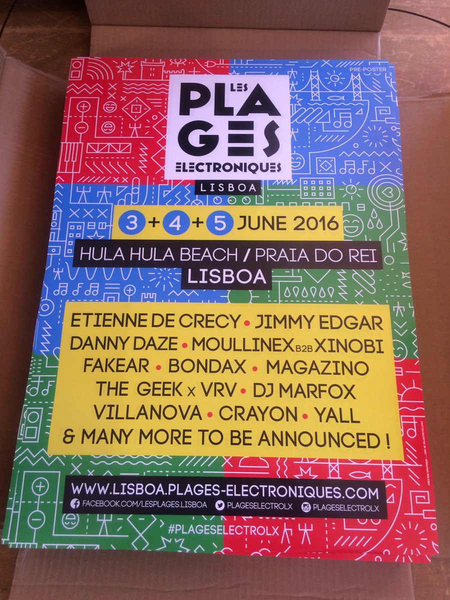 PlagesElectroLx's tweet photo. Less than 2 months until #PlagesElectroLX ! https://t.co/ceZkaFsyo6