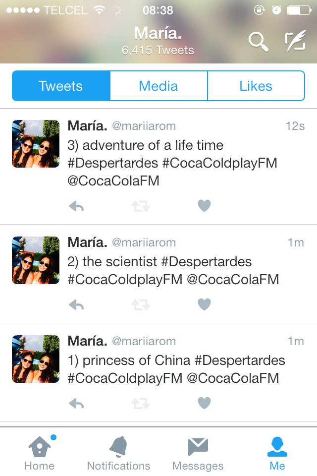 María. tweet media