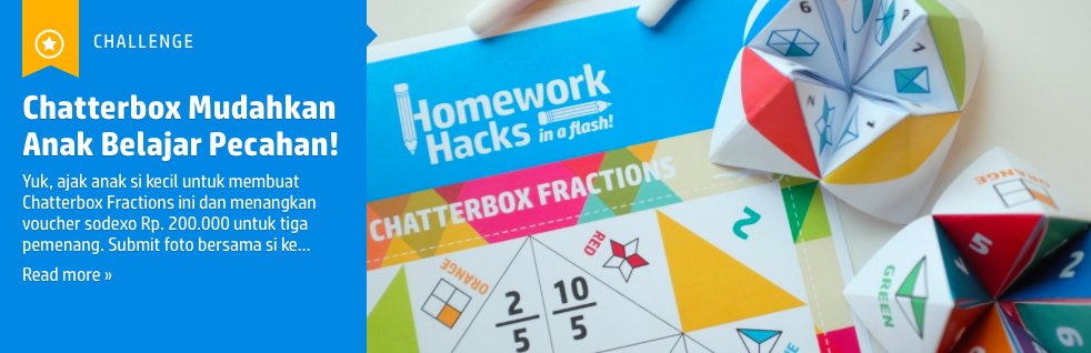 adhityamulya's tweet image. gue pake chatterbox buat bantuin kid #1 belajar pecahan. fun! bit.ly/21sMuSg #HomeworkHacks @hanyaHPuntukku