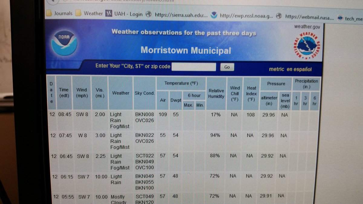 cschultzwx's tweet photo. A little hot up there in NJ .@Geoff818, eh? #SensorFail https://t.co/ZQM1D7mo2L