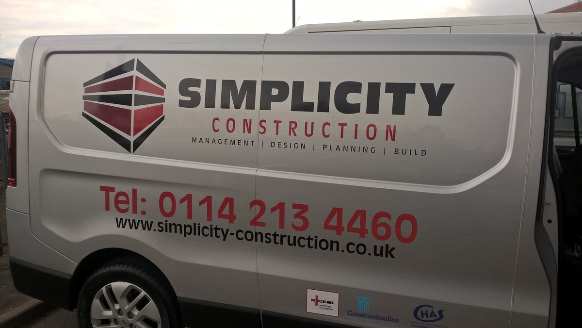 SimplicityLtd's tweet photo. We are pleased to announce our NEW company vehicles. #constructline  #Chas #NICEIC #Construction #Sheffield https://t.co/g1f4w8soTh