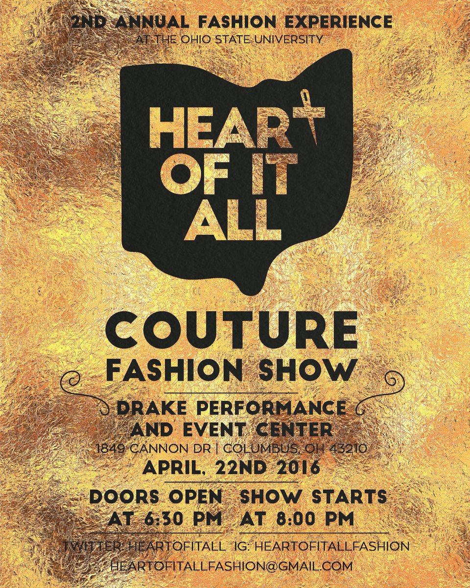 HeartOfItAll's tweet photo. Next Weekend! April 22-23 #Heartofitall https://t.co/88eSZqvrjL