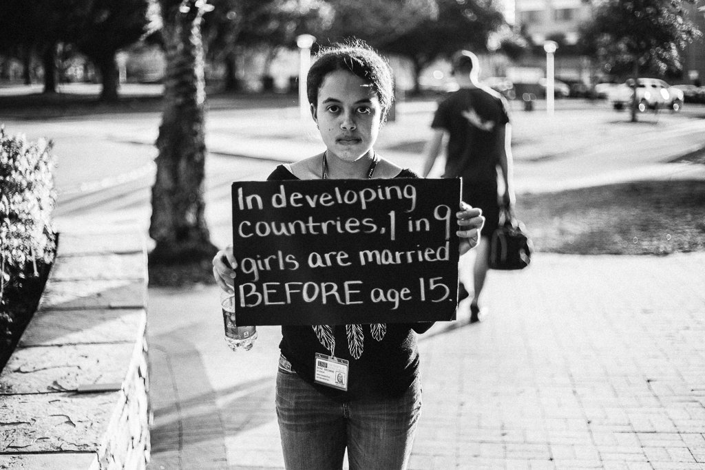 girlrising's tweet photo. Early marriage is serious. But we're seriously proud of these students for taking a stand. https://t.co/UCkudWWZIZ