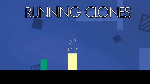 Stellan_Bacq's tweet photo. [Please share &amp; support] "Running Clones" [https://t.co/B7xKe5ocb9] #greenlight #indiegame #game #indie #steam https://t.co/WvjuOABmvM