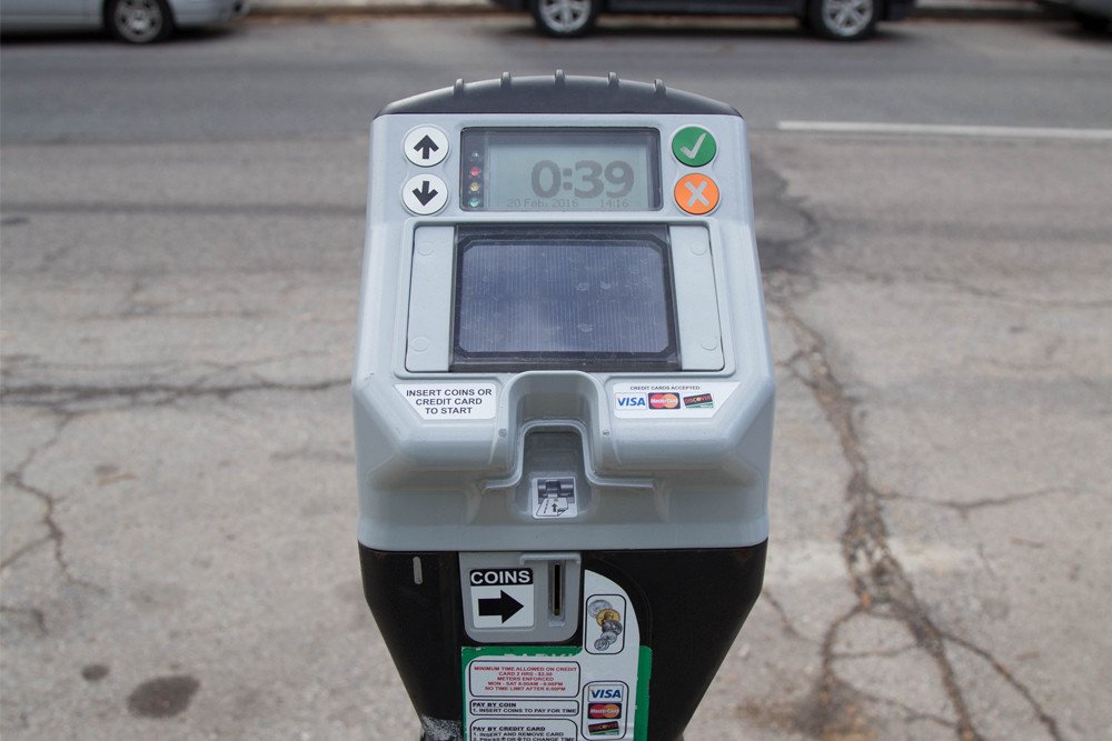EastSideMonthly's tweet photo. East Siders have some pretty strong opinions of the new parking meters popping up in PVD. https://t.co/emQv1OKj4t https://t.co/ce7LUrQpbu