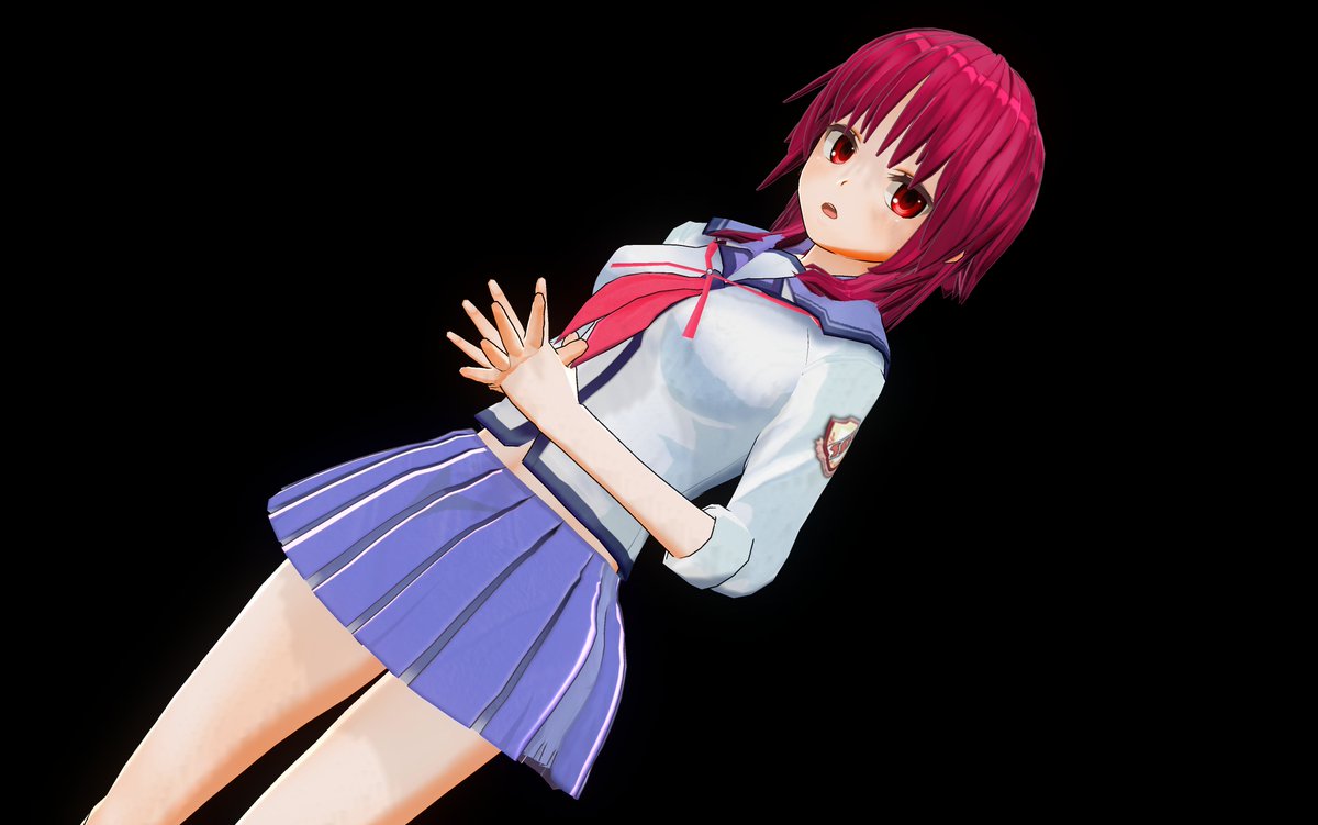 Bzc على تويتر Angelbeats より岩沢まさみ 袖まくってるのが個性あっていいですね カスタムメイド3d2 Cm3d2 T Co 2s8ekim8ua