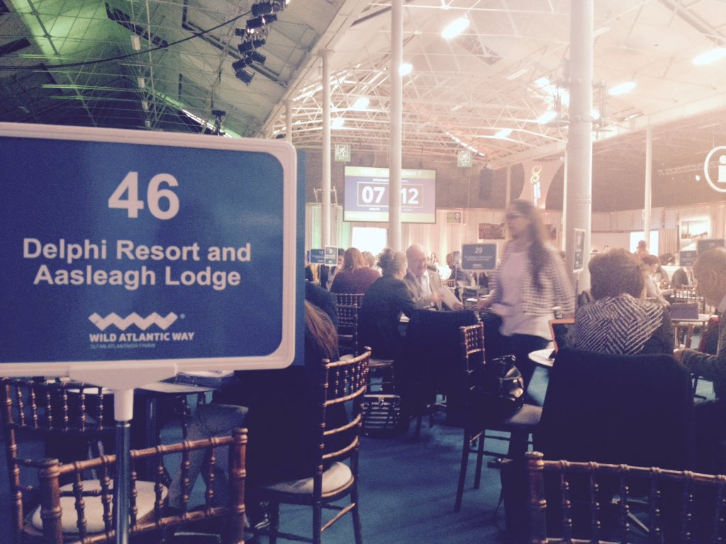 DelphiEscape's tweet image. Having a busy day at #Meitheal2016 meeting international trade and promoting #delphiresort #connemara #waw