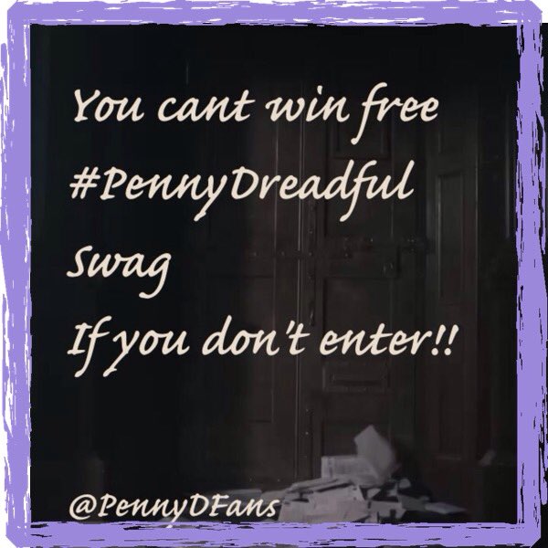 PennyDFans's tweet photo. 🔮✨@SHO_Penny #Contest Get your FREE #PennyDreadful swag on! Tweet us a theory , use #DreadMe #PennyDreadfulSeason3 https://t.co/uge67ey0Wk