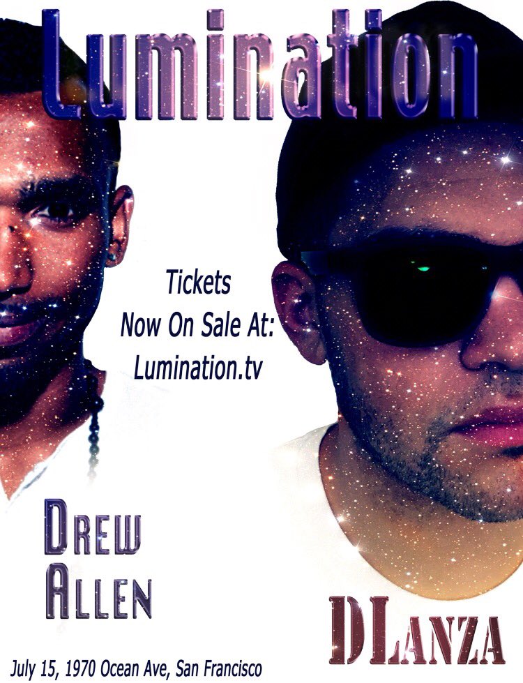 agaliciadiaz1's tweet photo. Come join them on July 15 for concert in #SanFrancisco #Lumination #DLanza #DrewAllen #Music https://t.co/QrDnJkaQPT