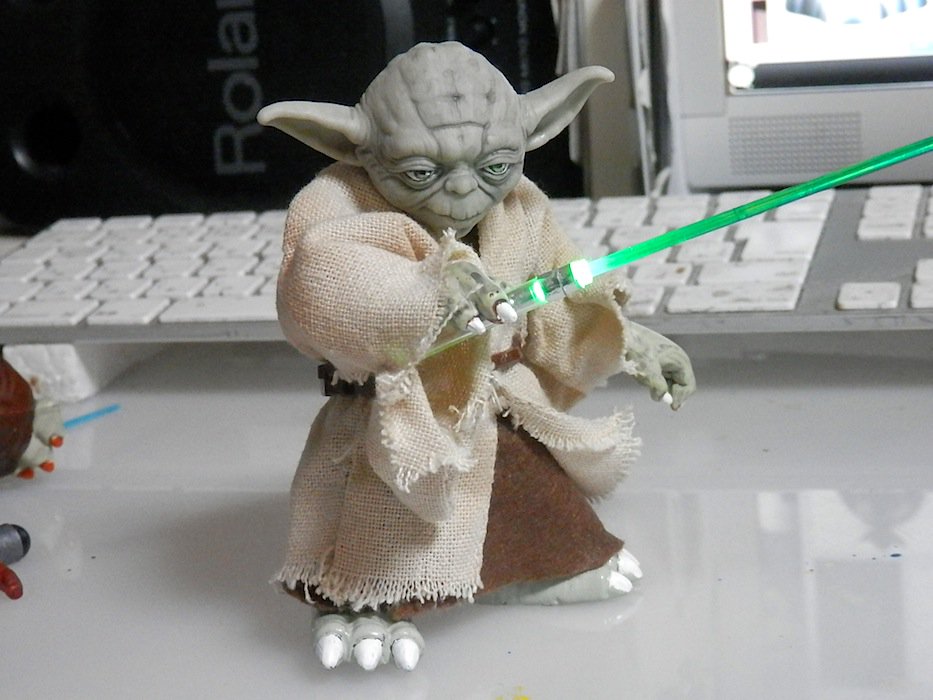 ケナーの1/6ヨーダ（フルアクション化）完成〜。胴体をリボルテックの