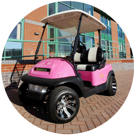 bradshaw golf buggy