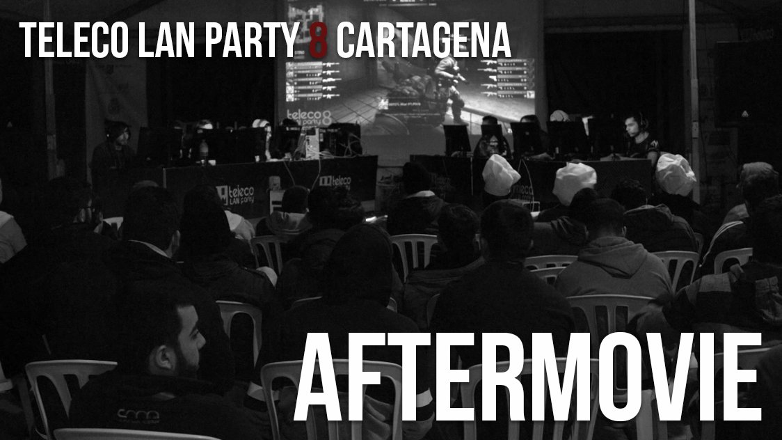 TelecoLANParty's tweet photo. ¿No os parece que "miércoles" rima con Aftermovie? ¿Teneis ganas de verlo?  #TLP8 https://t.co/BZOYmmQOSb