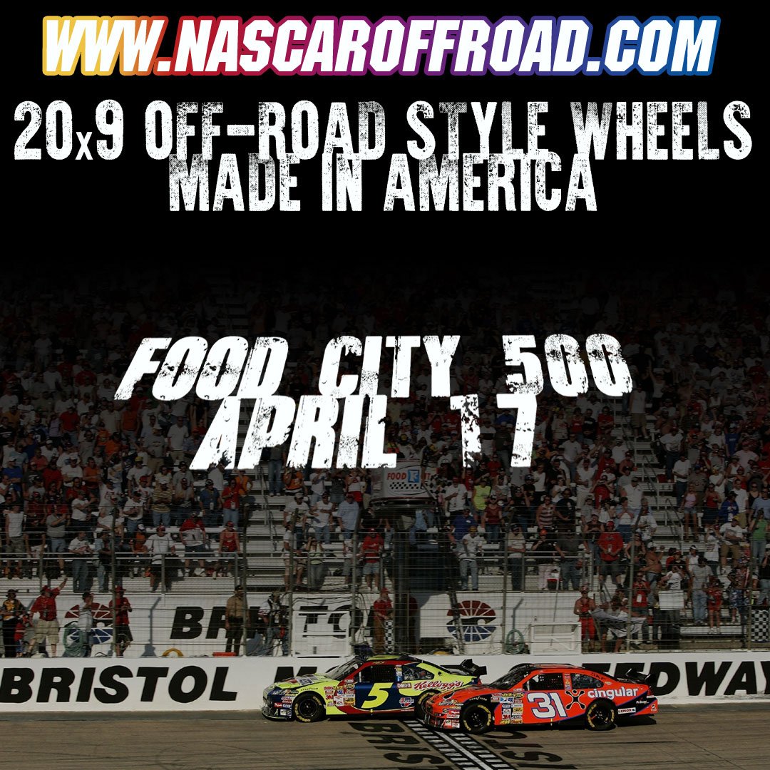 SBWHEELMFG's tweet image. Food City 500! We will be there! nascaroffroad.com