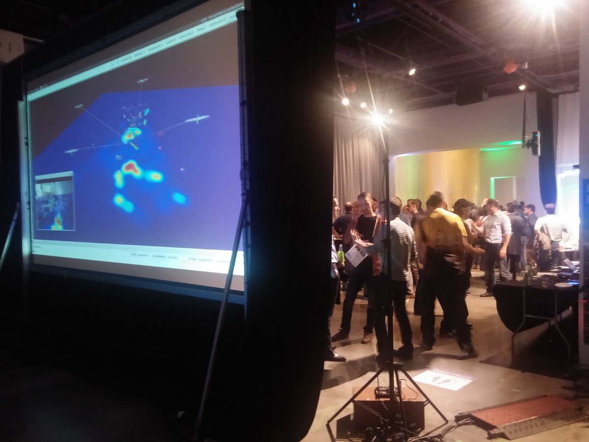 openptrack's tweet photo. OpenPTrack, now optimized for @nvidia Jetson, presented at #GTC16 https://t.co/1GgCTgaj1v @UCLA_TFT @pointclouds https://t.co/0fXRi5rkB4