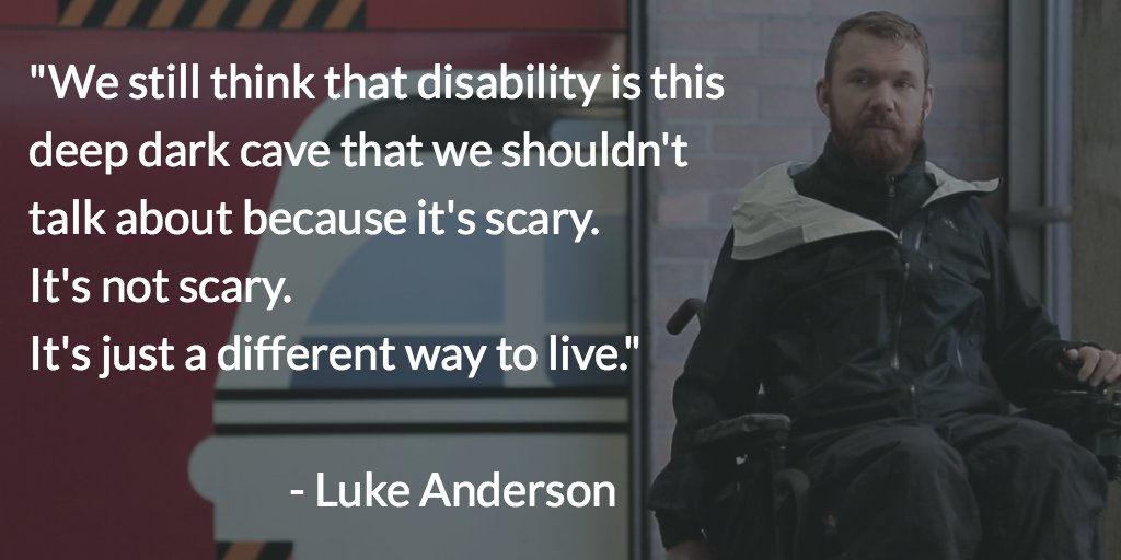 A_Different_Way's tweet photo. Disability isn't something we shouldn't talk about. It's just #ADifferentWay. https://t.co/ce9cbAgSNT