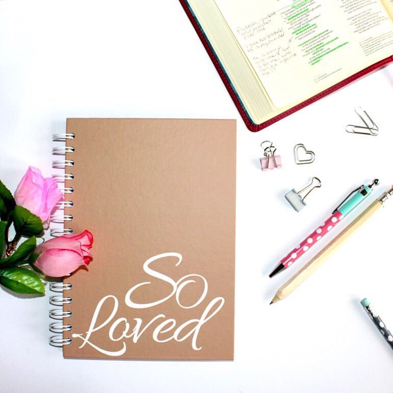 LWB_network's tweet photo. We love this "So Loved" journal by @maryatcocoon! Shop this collection at our upcoming #LWBNetwork brunch! https://t.co/5ZXnH5HixX