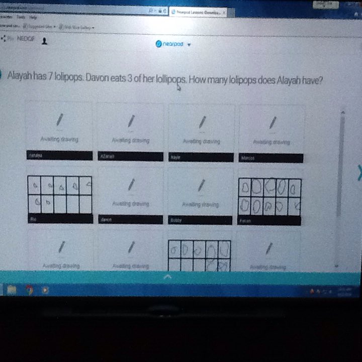 Kimberlydelane's tweet image. My Student Teacher is using Nearpod and having students do Math Talk! #TechBadge #NewWaysAtNewlin